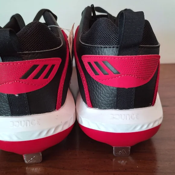 Adidas Icon 6 Bounce - Red Size 10 baseball cleat - Picture 6 of 6